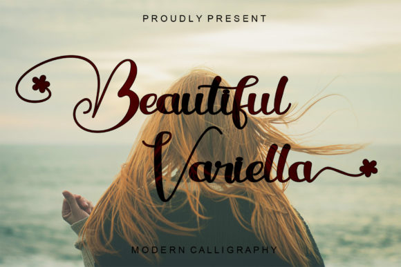 Beautiful Variella: A Whimsical Font for Handmade Creations