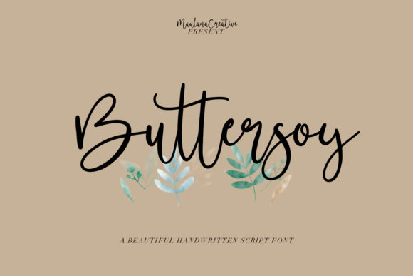 Buttersoy: The Elegant Handwritten Font for Your Brand