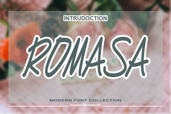 Discovering Romasa: A Handwritten Font for Editorial Charm