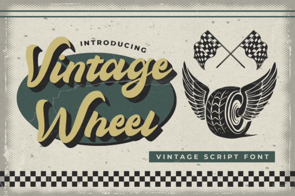 Discovering Vintage Wheel: A Font for Editorial Elegance