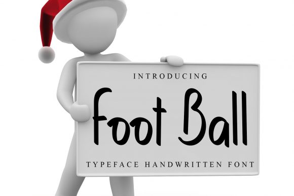 Enhance Your Brand with the Charming Foot Ball Font