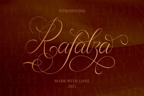 Enhance Your Campaign with Rafalza: A Premium Handwritten Font