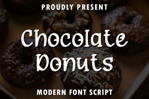 Enhance Your Editorial Design with Chocolate Donuts Font