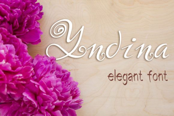 Enhancing Web Design with Yndina: A Stylish Script Font