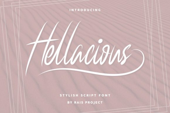 Hellacious: A Premium Script Font for Eye-Catching Designs