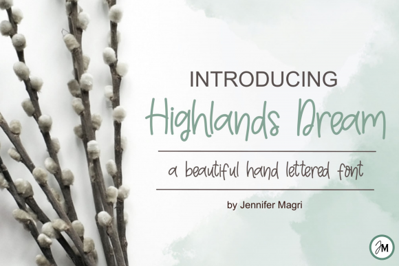 Highlands Dream: A Playful Font for Your Brand