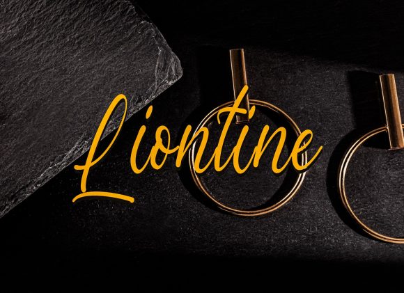 Liontine: A Dynamic Handwritten Font for Bold Campaigns