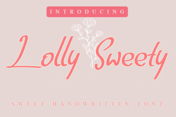 Lolly Sweety: A Whimsical Script Font for Web Design