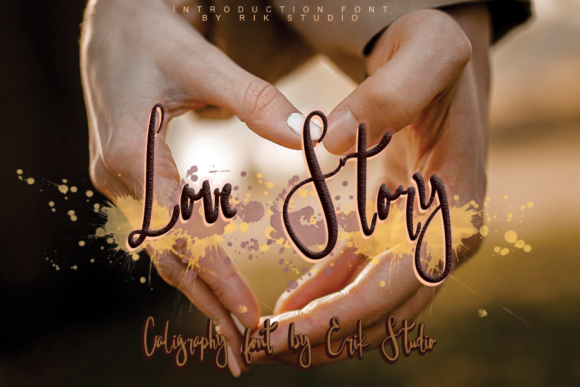 Love Strory: A Charming Handwritten Font for Web Design