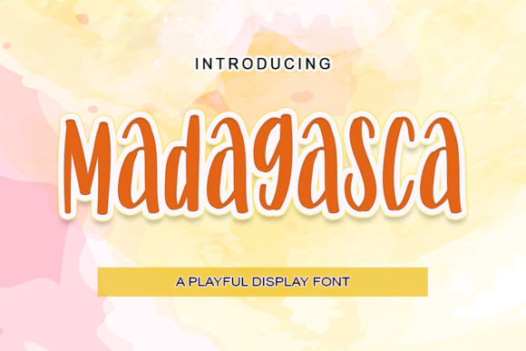Madagasca: A Playful Handwritten Font for Engaging Campaigns