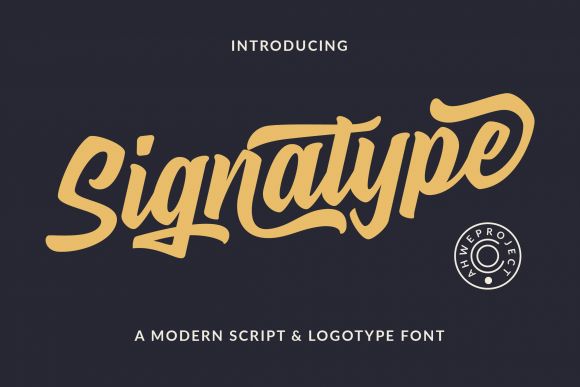 Signatype: Elevate Your Campaigns with This Elegant Font