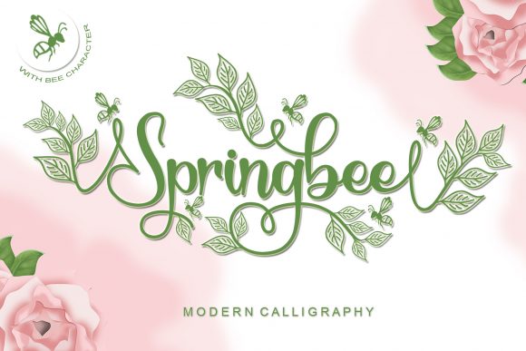 Springbee: A Dazzling Script Font for Engaging Campaigns
