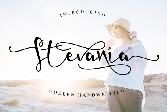 Stevania: Elevate Your Campaigns with This Luxe Handwritten Font