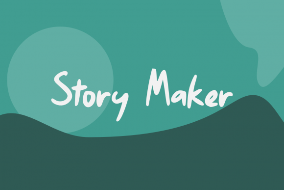Story Maker: A Handwritten Font for Engaging Campaigns