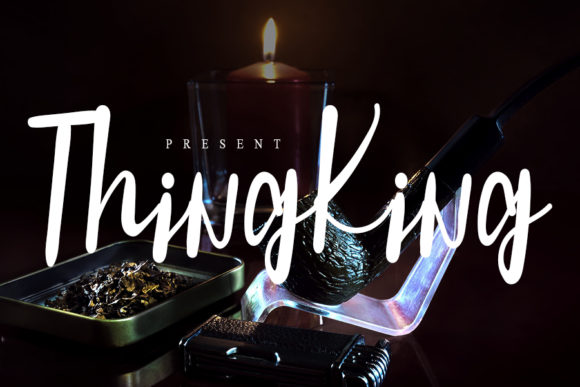Thing King: A Handwritten Font for Editorial Charm
