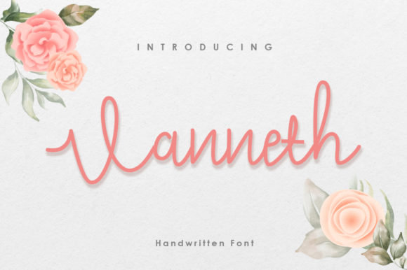 Vanneth: A Delicate and Elegant Handwritten Font for Editorial Design